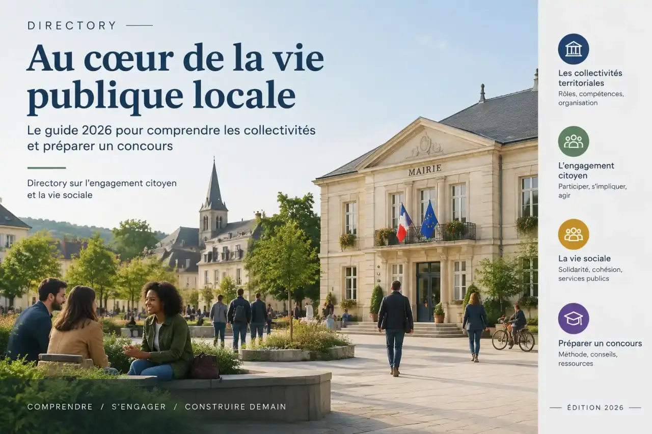 Au cœur de la vie publique locale : le guide 2026 pour comprendre les collectivités et préparer un concours