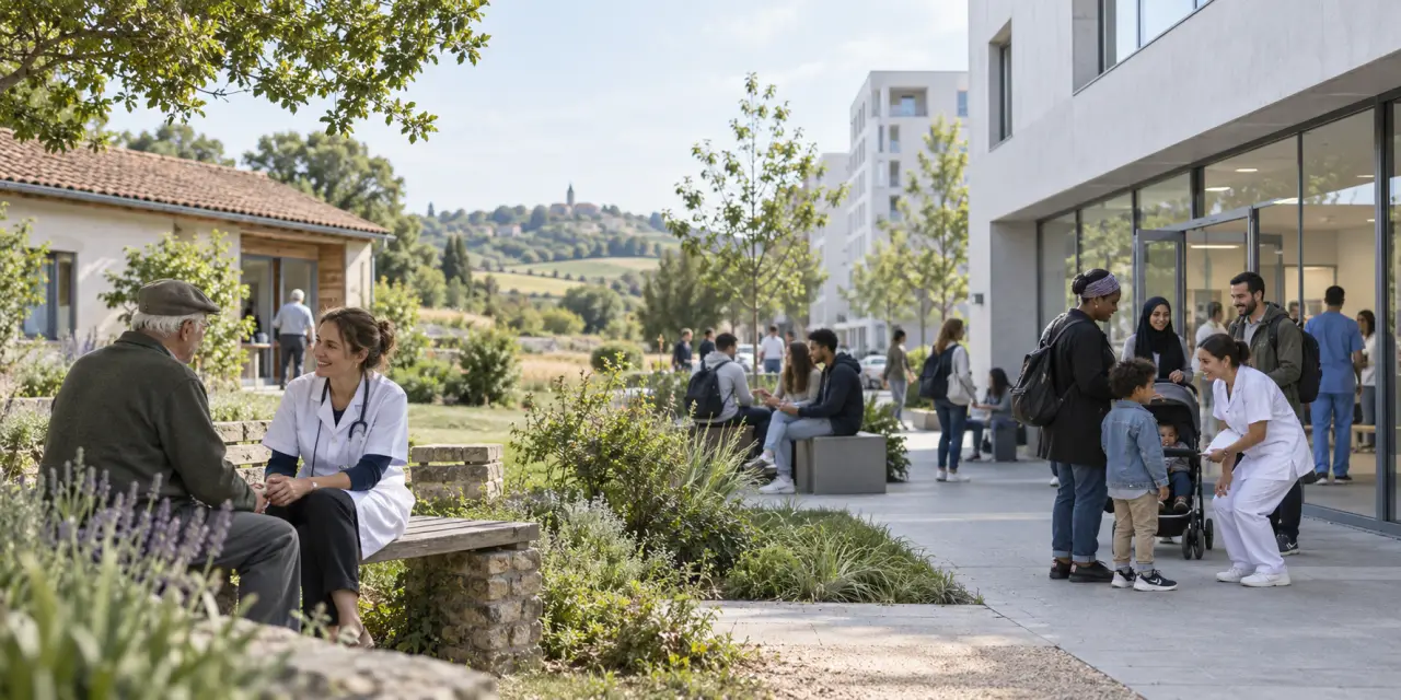 Association soin et santé : deux structures, deux territoires, des services différents
