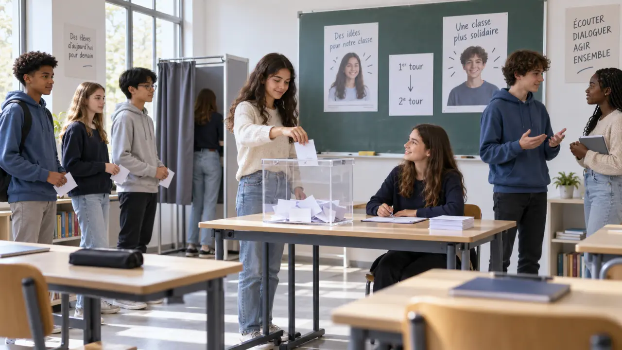 Élection des délégués : deux tours pour élire les porte-paroles de la classe