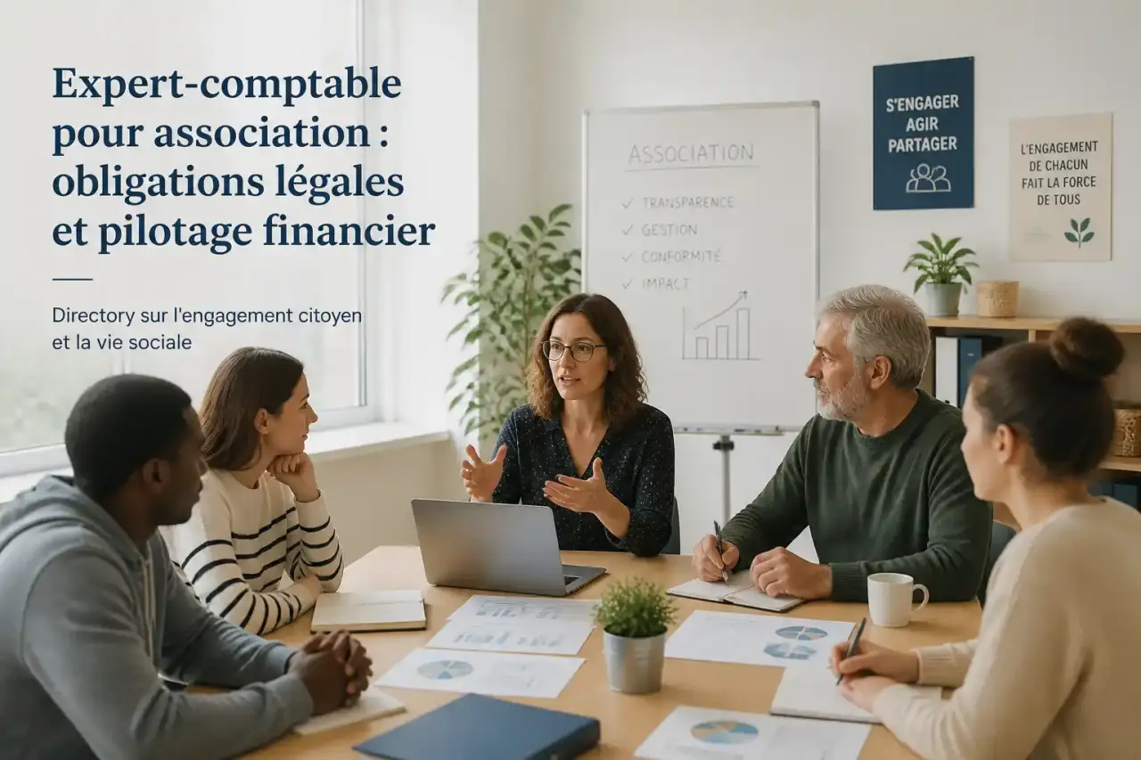 Expert-comptable pour association : obligations légales et pilotage financier